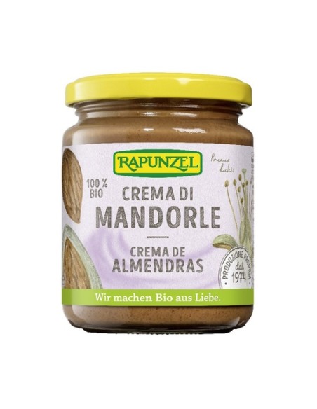 Crema de almendras tostadas 250 g Rapunzel