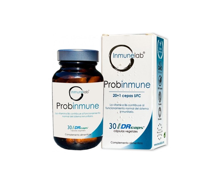 Probinmune, flora intestinal 30 cápsulas vegetales de 850mg Inmunelab