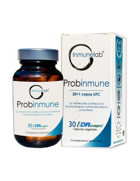 Probinmune, flora intestinal 30 cápsulas vegetales de 850mg Inmunelab
