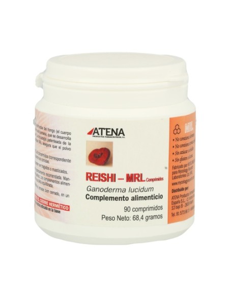 Reishi-Ganoderma-Mrl 90 comprimidos de 500mg Atena