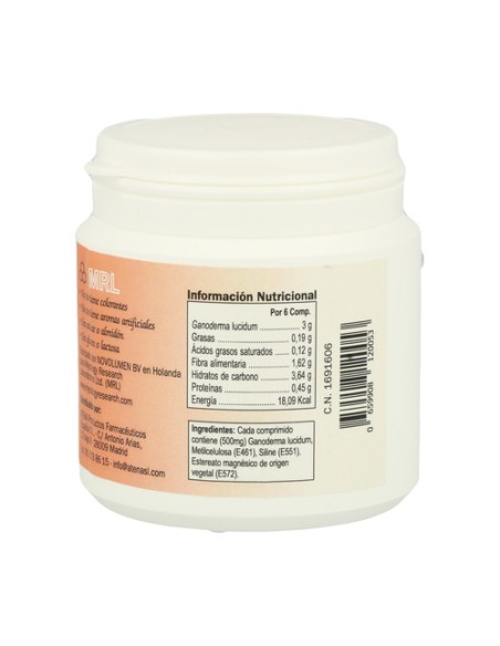 Reishi-Ganoderma-Mrl 90 comprimidos de 500mg Atena
