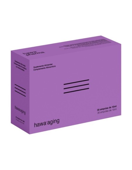Aging, antioxidante 30 ampollas de 10ml Hawa pharm