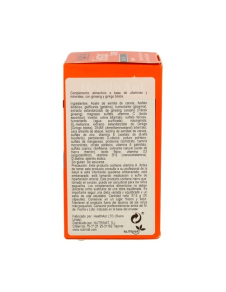 Gericaps Active 30 cápsulas Health aid