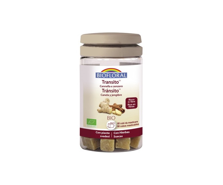 Cubos masticables tránsito Bio 60 unidades de 1g Biofloral