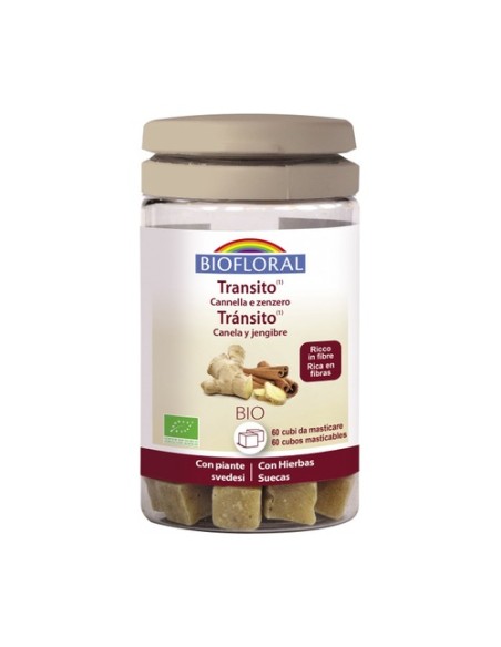 Cubos masticables tránsito Bio 60 unidades de 1g Biofloral