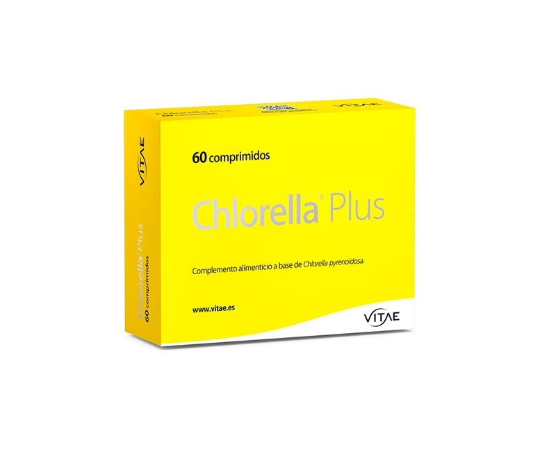Chlorella Plus 60 comprimidos de 1000mg Vitae