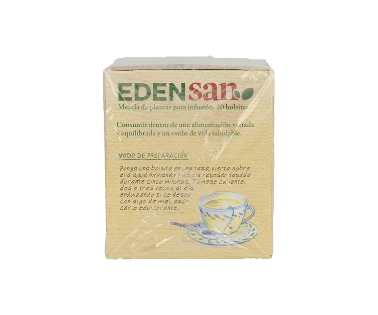 Edensan 12 Hip Infusiones 20 bolsitas infusoras Dietisa