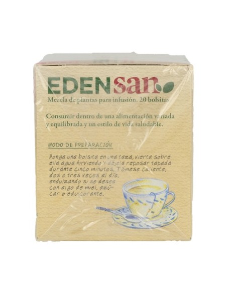 Edensan 12 Hip Infusiones 20 bolsitas infusoras Dietisa