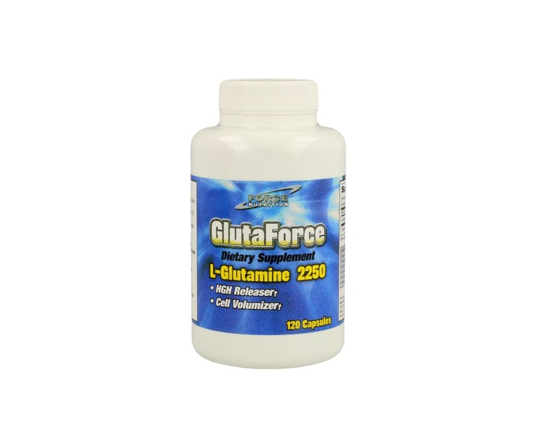 L-Glutamina 120 cápsulas de 750mg Nutri-Force