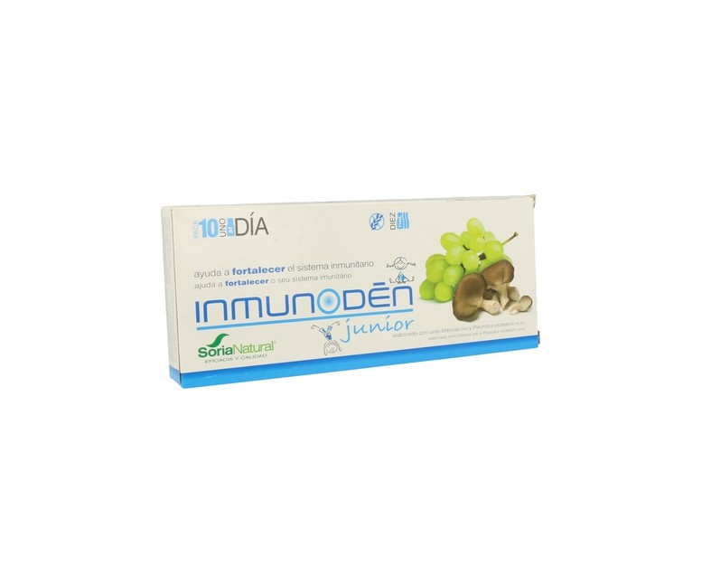 Inmunoden Junior 10 viales Soria Natural