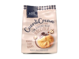 Galleta rellena de crema de avellanas y chocolate Bio