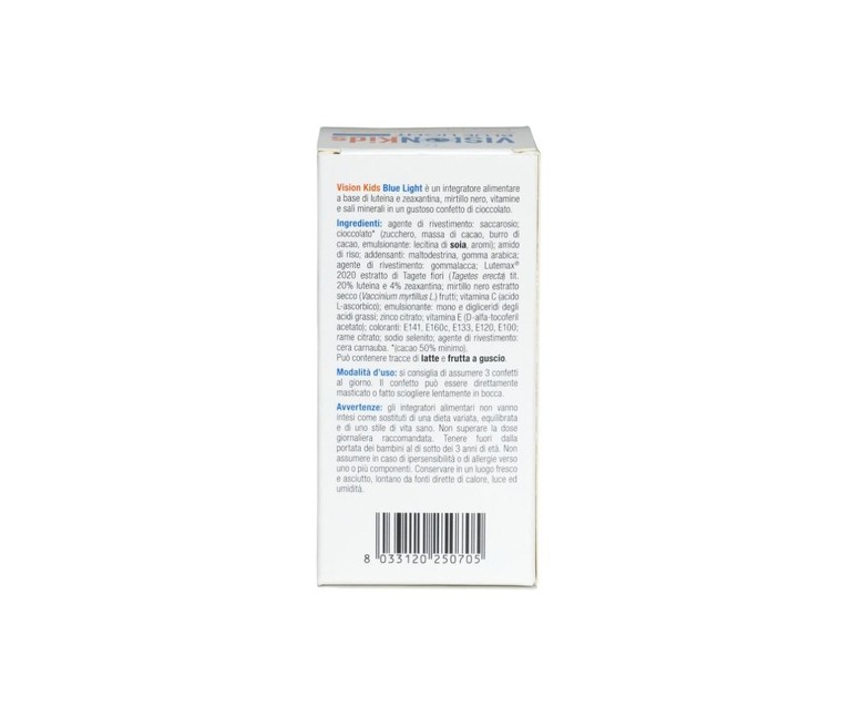 Vision kids blue light chocolate 90 caramelos Uga Nutraceuticals