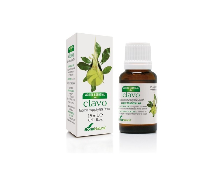 Aceite esencial de clavo 15 ml Soria Natural
