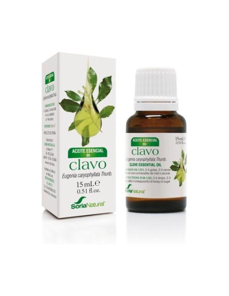 Aceite esencial de clavo 15 ml Soria Natural