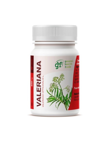 Valeriana 600mg 60 cápsulas de 600mg GHF