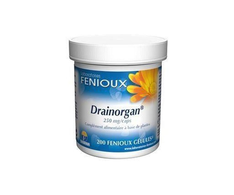 Drainorgan 200 cápsulas Fenioux
