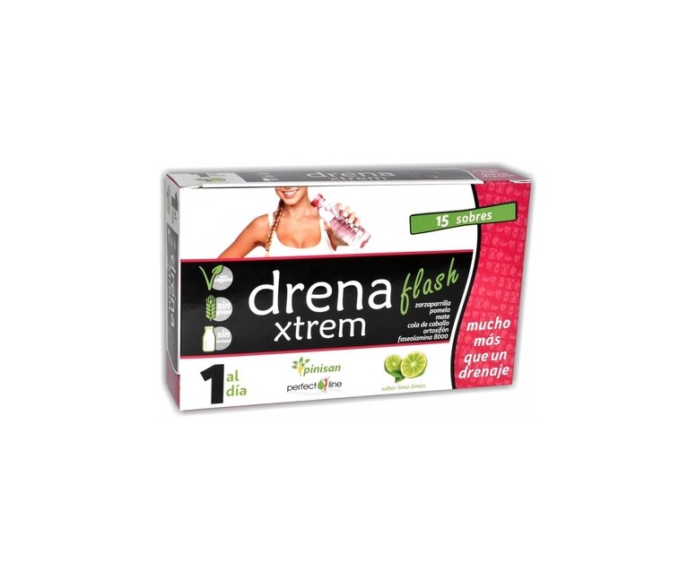 Drenaxtrem flash control de peso 15 sobres Pinisan