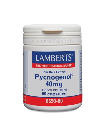Pycnogenol 60 cápsulas de 40mg Lamberts