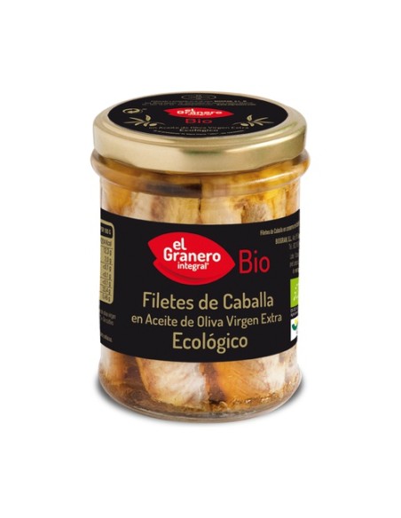 Filetes de Caballa 195 g El Granero Integral