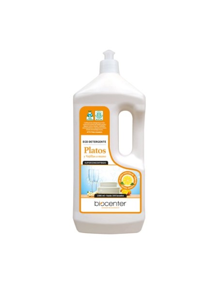 Detergente Platos Y Vajillas A Mano Eco 1 L Biocenter