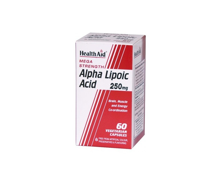 Ácido Alphalipoico 60 cápsulas Health Aid