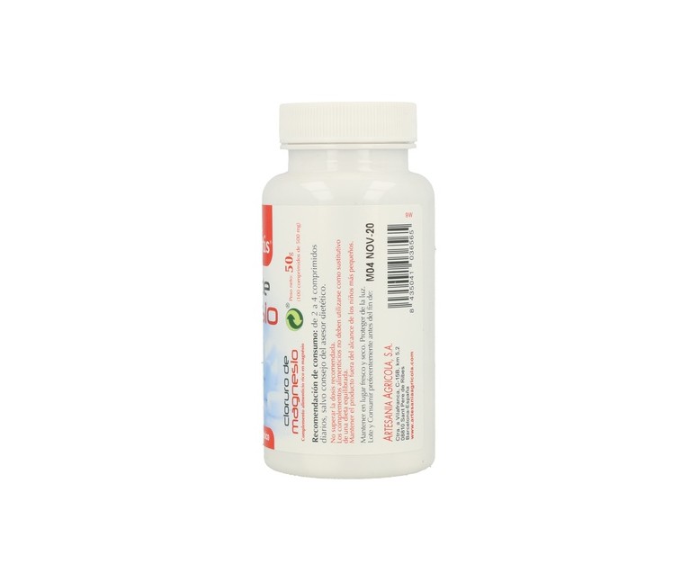 Cloruro de Magnesio 100 comprimidos Plantis