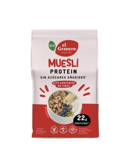 Muesli protein Bio 375 g El Granero Integral