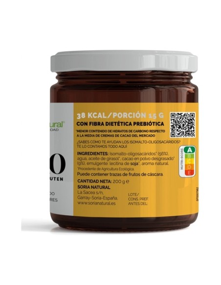 Crema de cacao Eco 200 g de crema Soria Natural