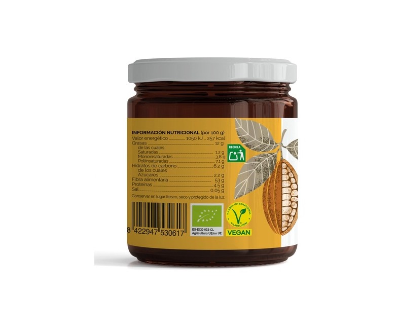 Crema de cacao Eco 200 g de crema Soria Natural