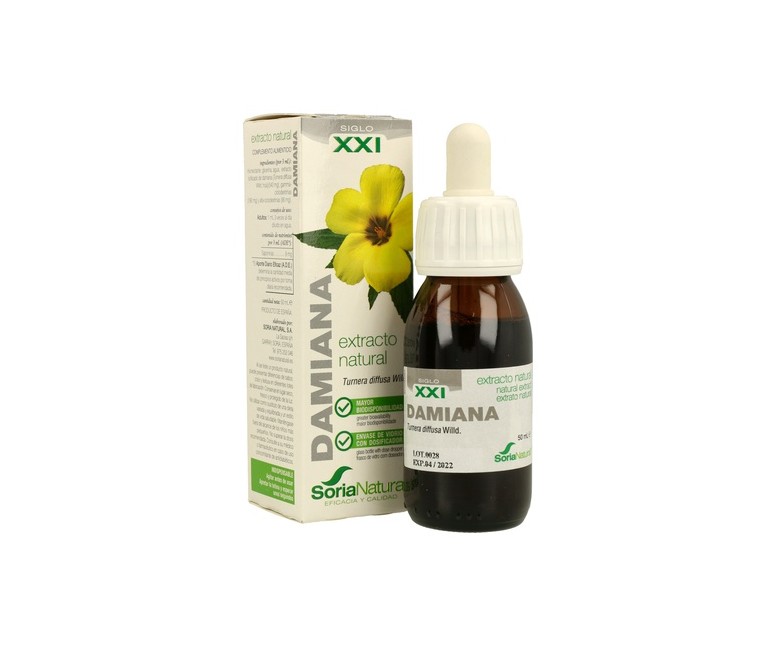 Extracto de Damiana (Fórmula XXI) 50 ml Soria Natural