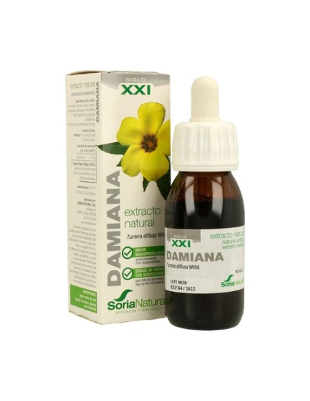 Extracto de Damiana (Fórmula XXI) 50 ml Soria Natural