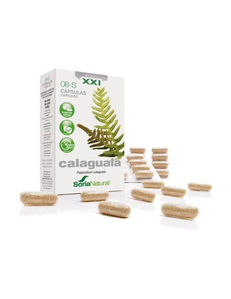 08 S Calaguala (Fórmula XXI) 30 cápsulas Soria Natural