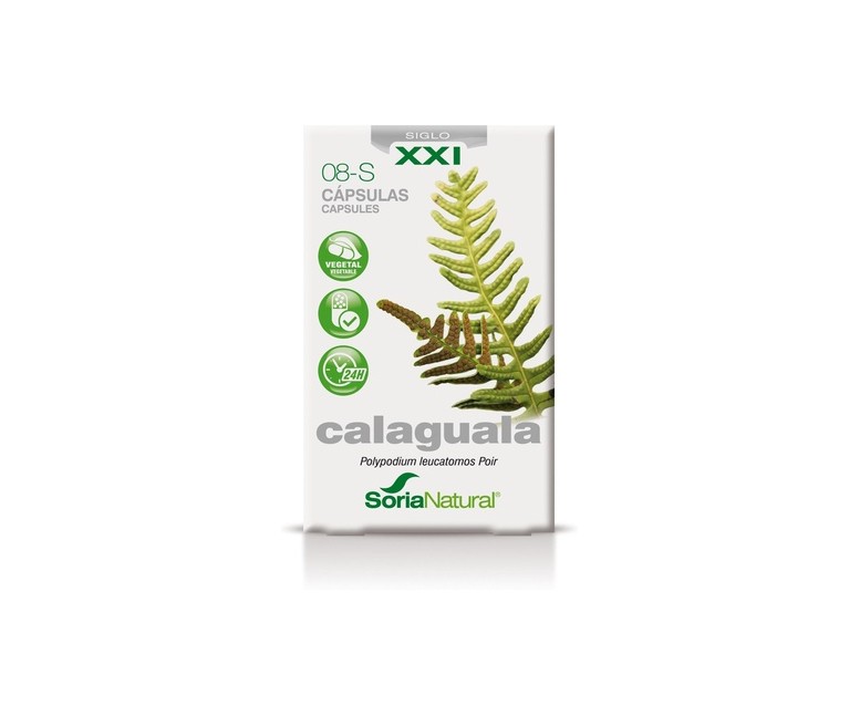 08 S Calaguala (Fórmula XXI) 30 cápsulas Soria Natural