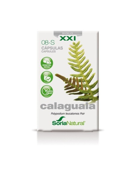 08 S Calaguala (Fórmula XXI) 30 cápsulas Soria Natural