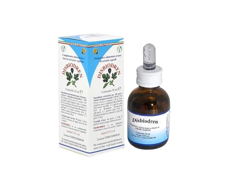 Disbiodren gotas drenante intestinal 50 ml Herboplanet