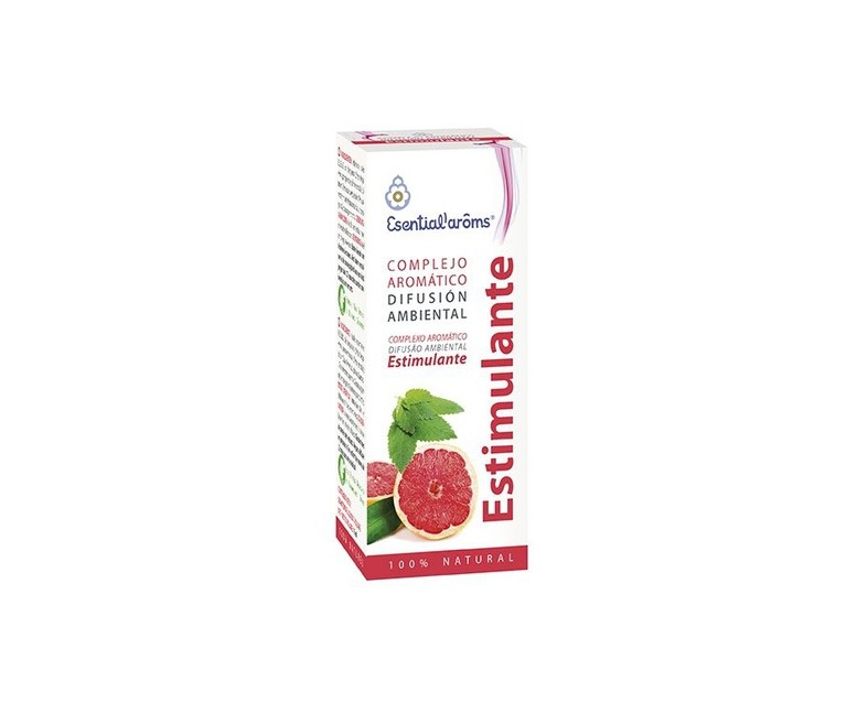 Complejo aromático difusor ambiental estimulante 15 ml (Limón - Menta - Pomelo) Esential Aroms