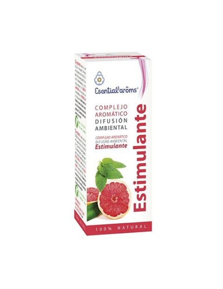 Complejo aromático difusor ambiental estimulante 15 ml (Limón - Menta - Pomelo) Esential Aroms