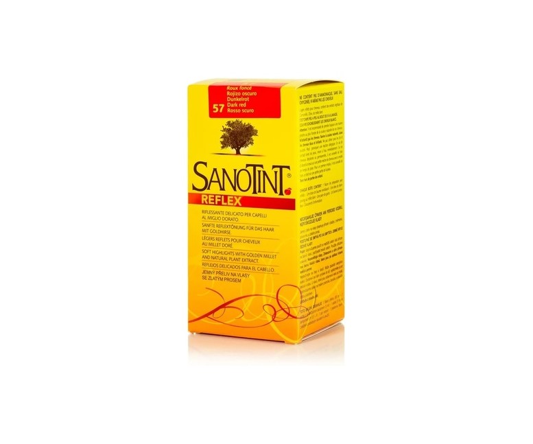 Sanotint reflex 57 rojizo oscuro 80 ml Sanotint
