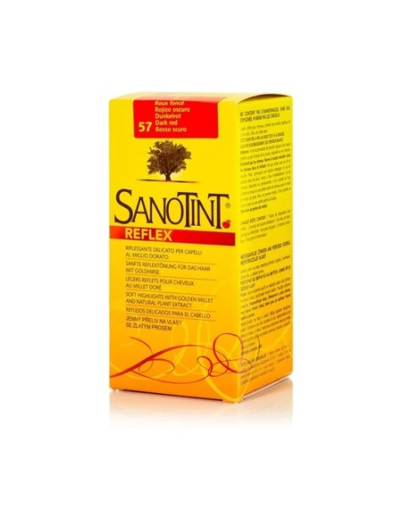 Sanotint reflex 57 rojizo oscuro 80 ml Sanotint