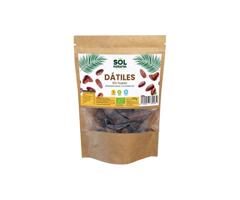 Dátiles sin hueso Bio 150 g Sol Natural