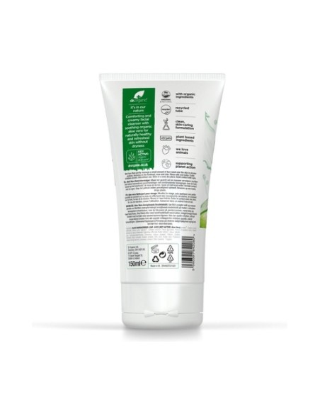Limpiador facial cremoso Aloe Vera - todo tipo de piel 150 ml Dr. Organic