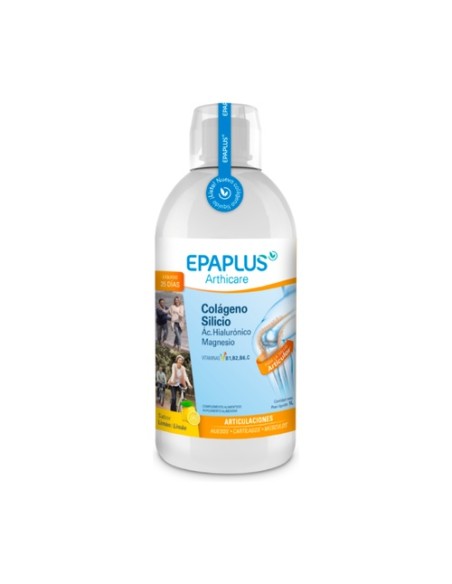 Arthicare colágeno, silicio, ácido hialurónico y magnesio líquido limón 1 L Epaplus - Peróxidos Farmacéuticos