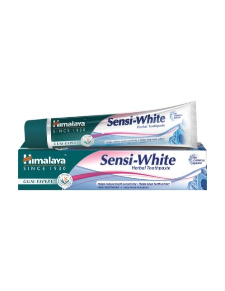 Dentífrico sensibilidad blanqueador 75 ml de crema Himalaya Herbals