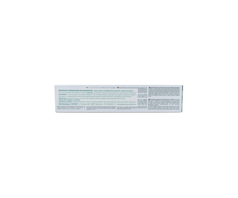 Dentífrico sensibilidad blanqueador 75 ml de crema Himalaya Herbals