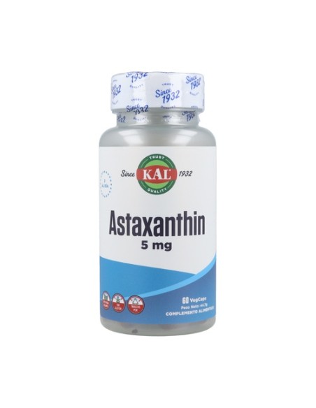Astaxantina 60 cápsulas Kal