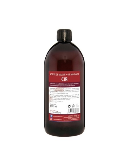 Aceite masaje cir masasana 1000 ml de aceite Herdibel