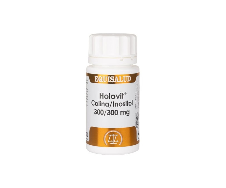 Holovit colina+inositol (300+300mg) 50 cápsulas Equisalud