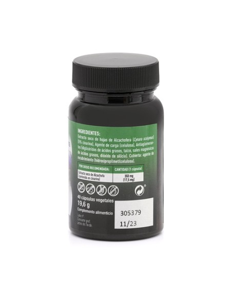 Capsudiet Alcachofera 40 cápsulas Plameca