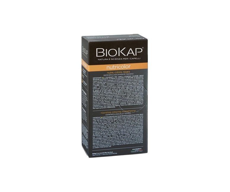 Tinte Nutricolor Rubio Tabaco 6.0 140 ml (Rubio ceniza) Biokap