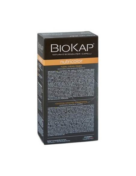 Tinte Nutricolor Rubio Tabaco 6.0 140 ml (Rubio ceniza) Biokap
